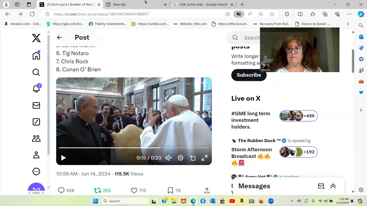The Pedophile Party W/ The Pope = For Entertainment