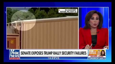 The Five -Senate Exposes Trump Rally Security Failures