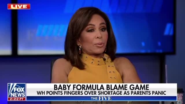 Baby formula blame game.