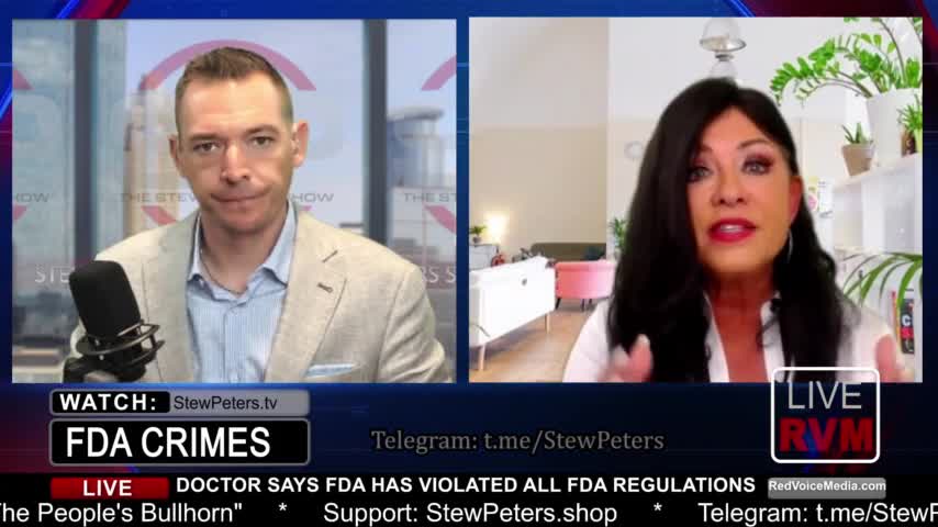 Stew Peters, Dr Jane Ruby: Pfizer Vaccine Approval, Aug 23 2021