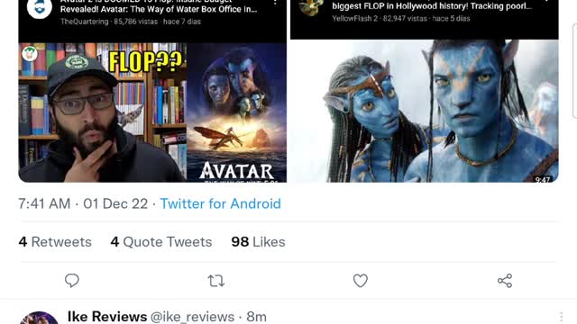 The avatar worshippers are here again