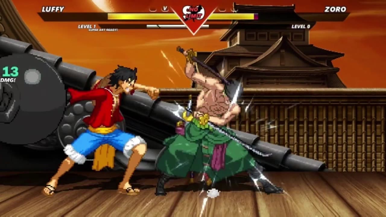 LUFFY vs ZORO - - (Hardest AI)