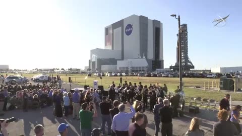 First Rollout of NASA's Artemis