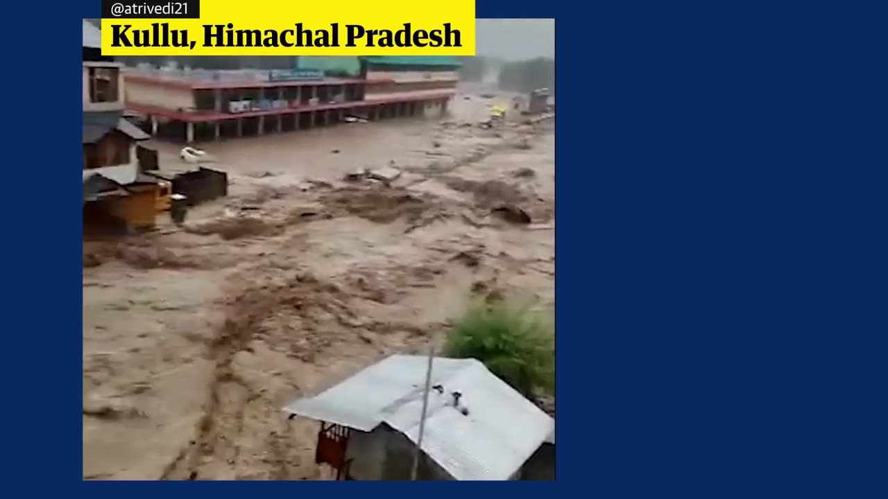 Monsoon brings fatal landslides and floods to northern India