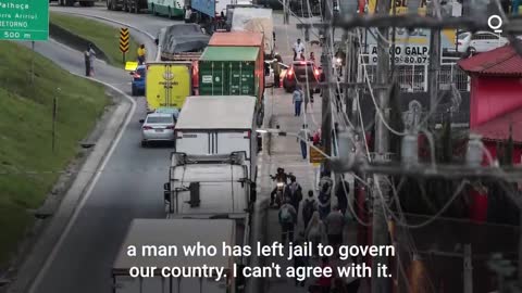 Brazil Truckers Block Roads to Protest Bolsonaro Election Loss