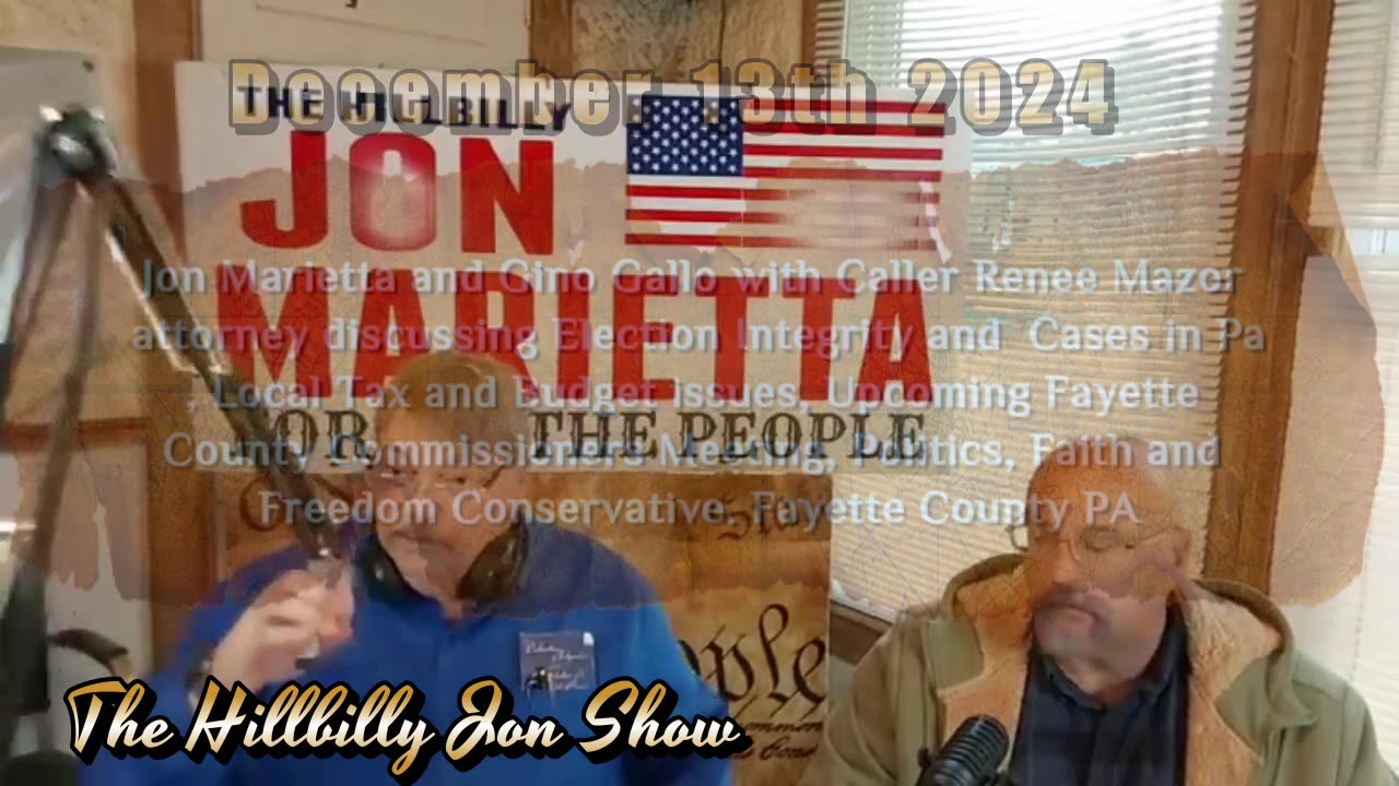 The Hillbilly Jon Show December 13th 2024