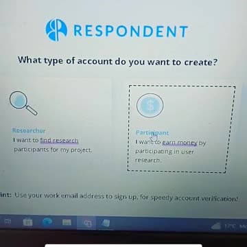 Make money with respondent.io