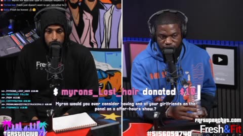 Freshandfit Myron Grilled On Turning Down Fresh's Invite To Go Out w/ Caller