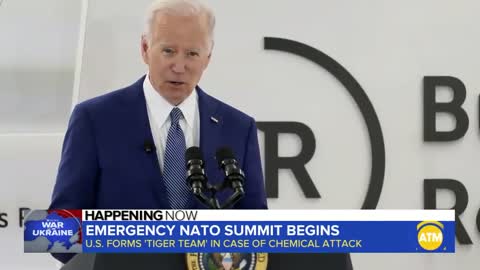 Emergency NATO summit underway