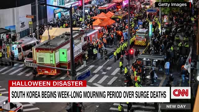 CNN reporter speaks with survivors of South Korea crowd surge