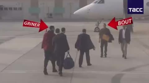 Brittney Griner and Viktor Bout Prisoner Swap at the UAE airport
