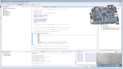 Zynq-7000 Zybo board as a 8GB SD card device