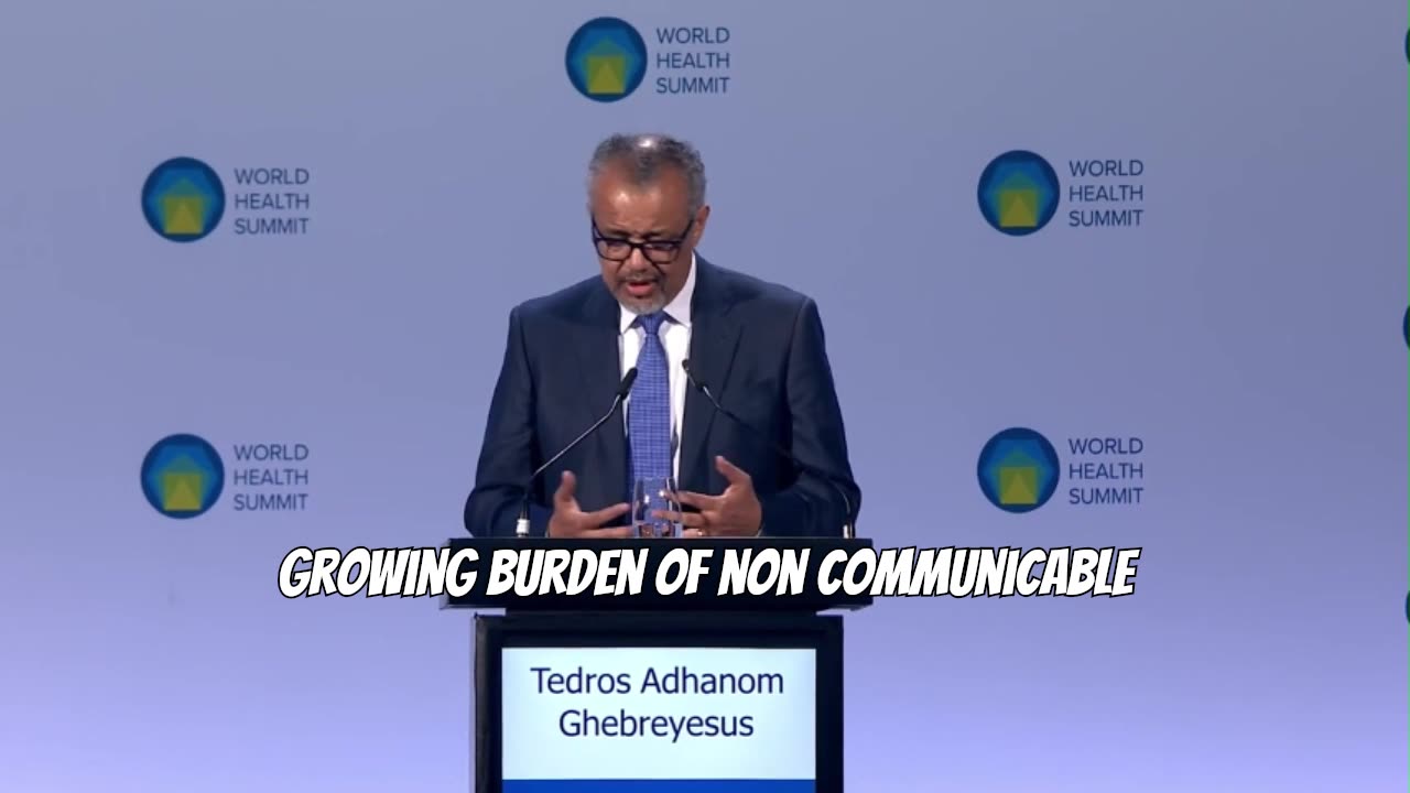 WHO chief dr. Tedros: We live in a time of multiple overlapping challenges