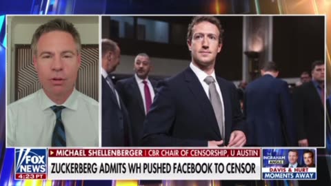 Zuckerberg didn’t admit to censoring and taking peoples accounts away