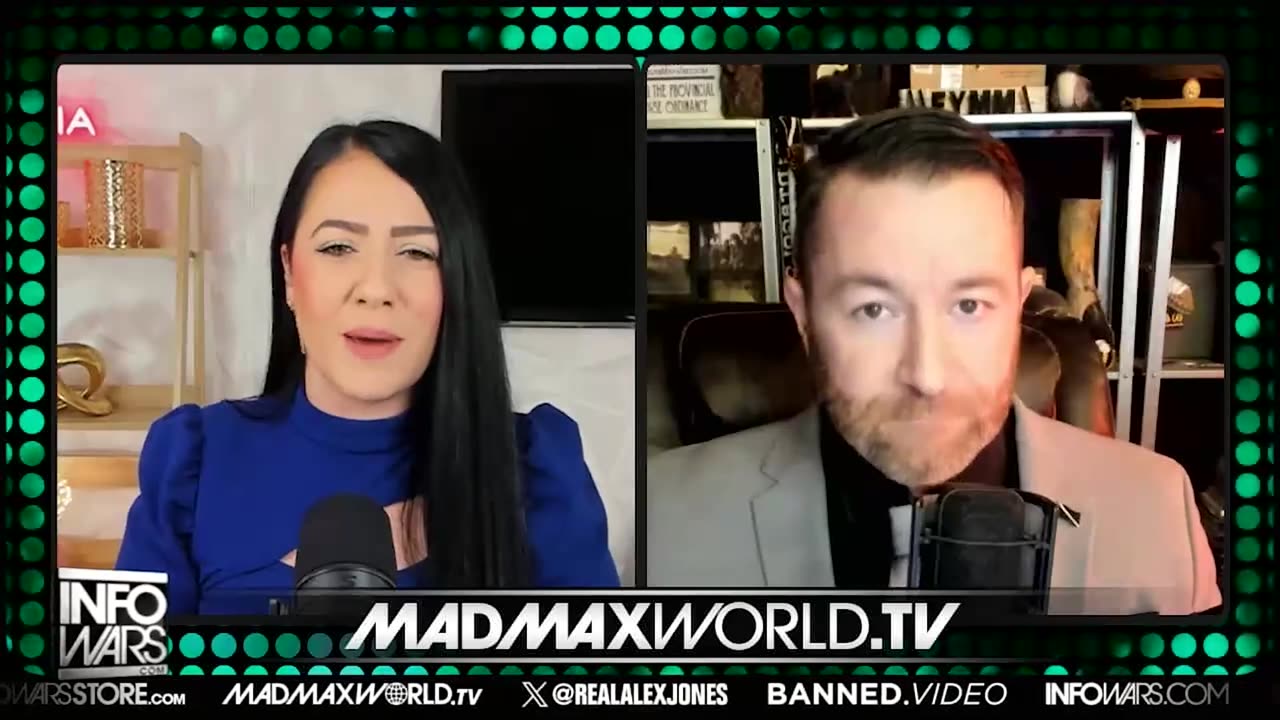 Maria Zeee & Jeremy MacKenzie on Infowars - Life in Prison for "Hate Speech"