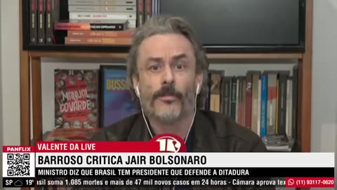 Fiuza: Barroso é mentiroso e age como palhaço 2020/27 de Agosto.