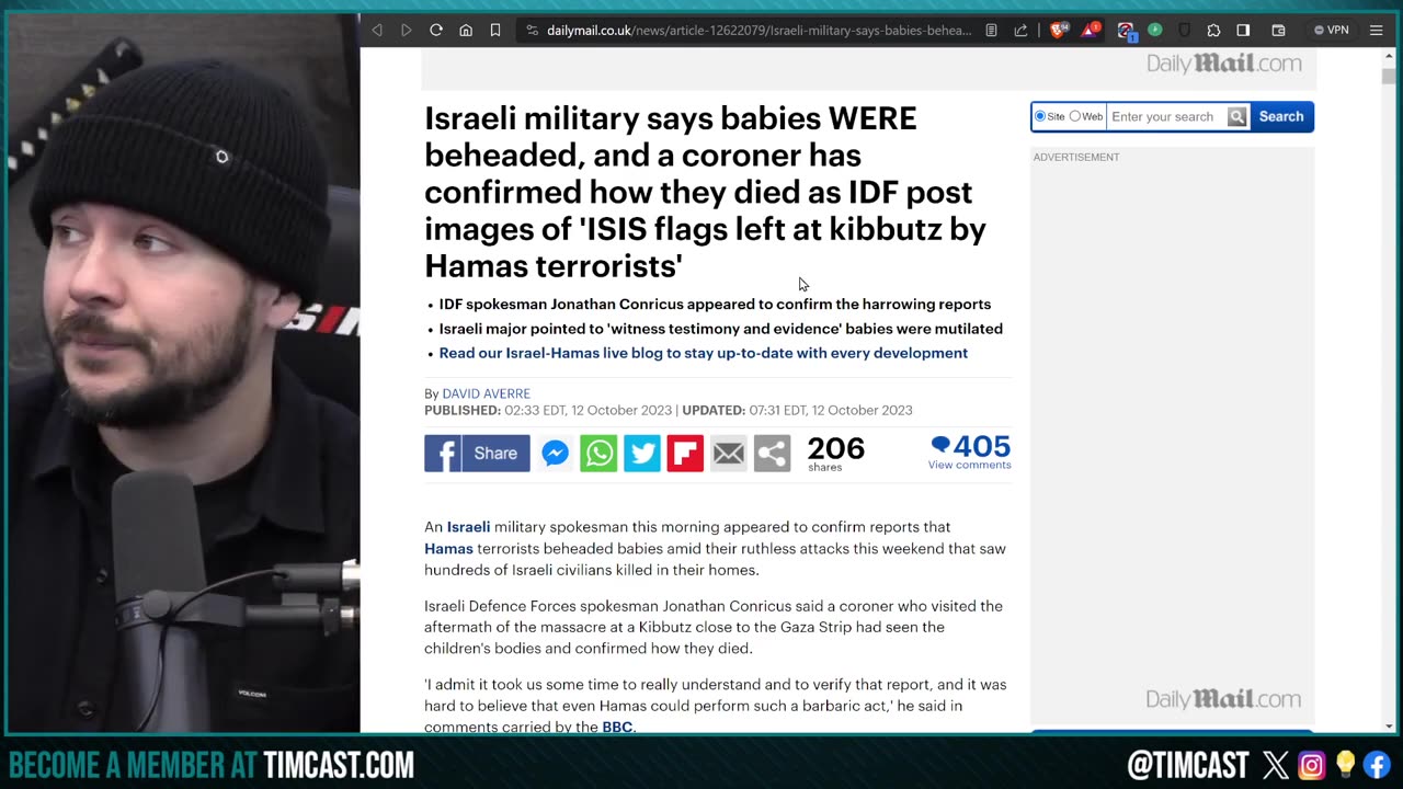 Biden CAUGHT LYING About Seeing Hamas Beheading Children In Israel, White House LOST All Credibility