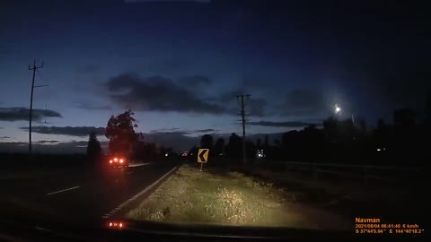 Why you should ALWAYS check your blind spot before merging - Rockbank, Victoria