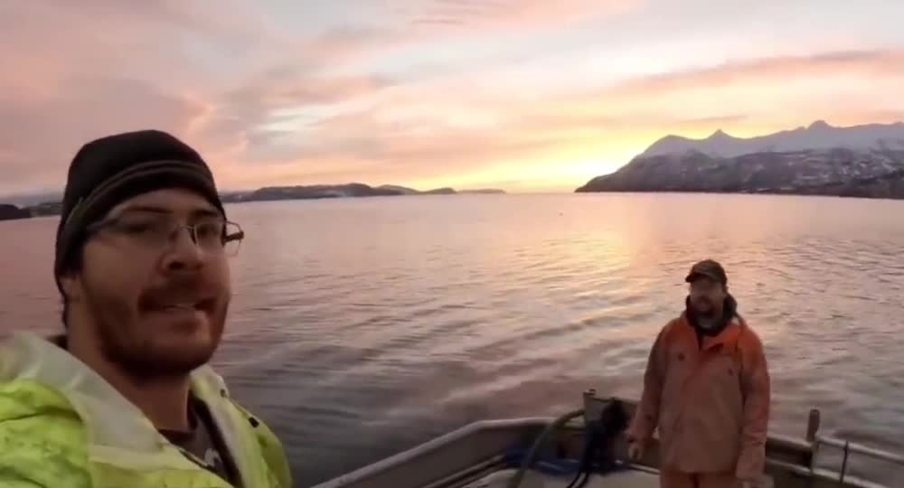 Foreign crab catcher in Alaska