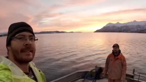 Foreign crab catcher in Alaska