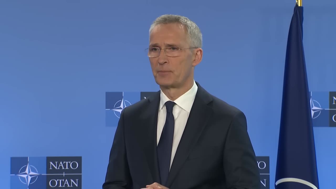 Nato: NATO Secretary General Jens Stoltenberg with the Minister of Foreign Affairs of Japan Yoshimasa Hayashi - April 5, 2023