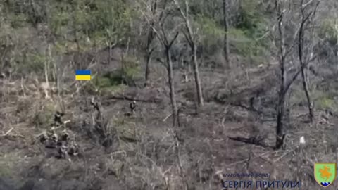 Footage of the battle between the fighters of the 21st battalion "Sarmat" with vaginers.
