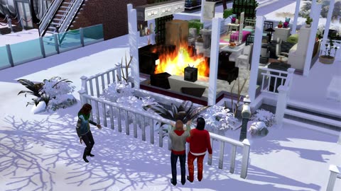 BURN IT DOWN-Sims 4- Sims Being Dumb Clip 1