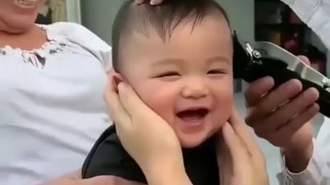 cutest baby laughing