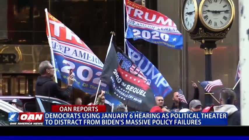 Democrats using January 6 hearing as political theater