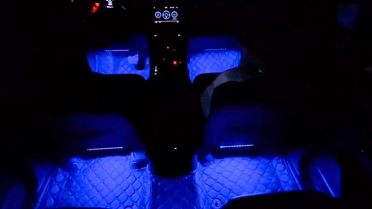 Led Car Foot Ambient Light With USB Neon Mood Lighting Backlight