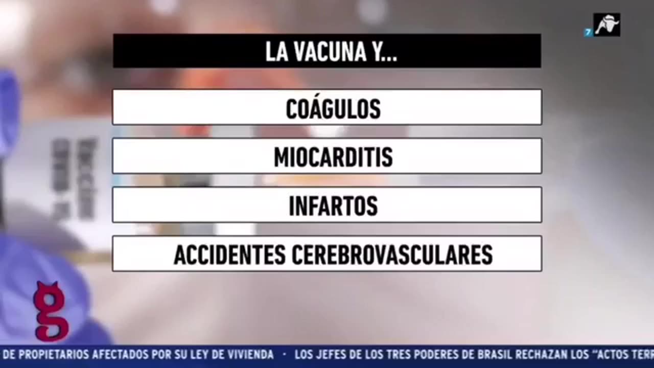 LAS VACUNAS DEL COVID ESTAN PROVOCANDO DERRAMES CEREBRALES, TURBO CANCERS, MIOCARDITIS , PERICARDITIS , TROMBOSIS , INFARTOS , MUERTES REPENTINAS , GIULLAN BARRET , DEMADIADOS EFECTOS SECUNDARIOS