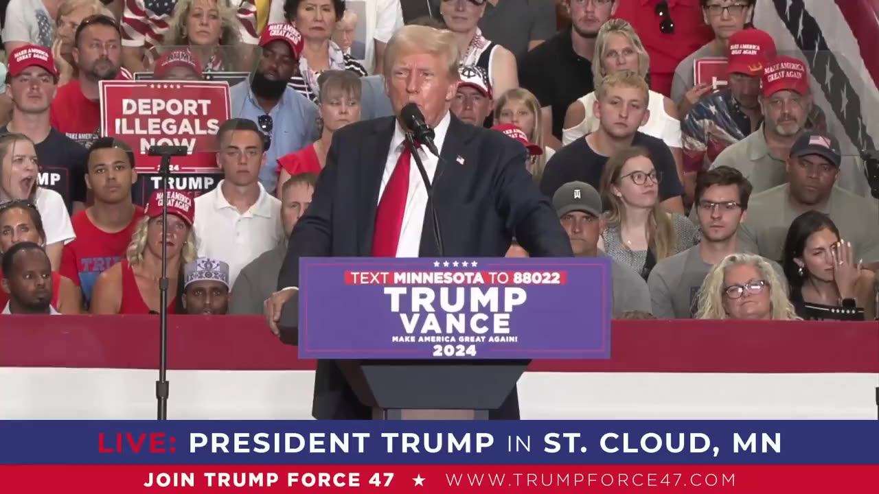 Trump: "The one job Kamala had was the border...but it was the biggest disaster in border history"