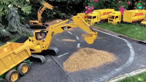 Bruder RC Construction JCB Backhoe Tractor Excavat