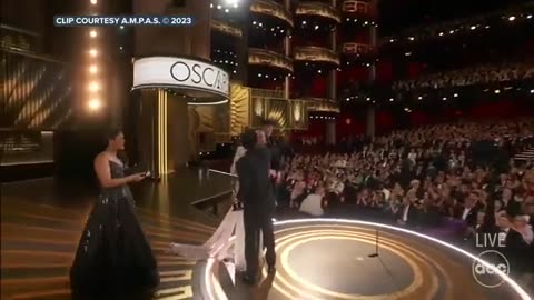 Ke Huy Quan is overcome with emotion as he accepts Oscar - full speech