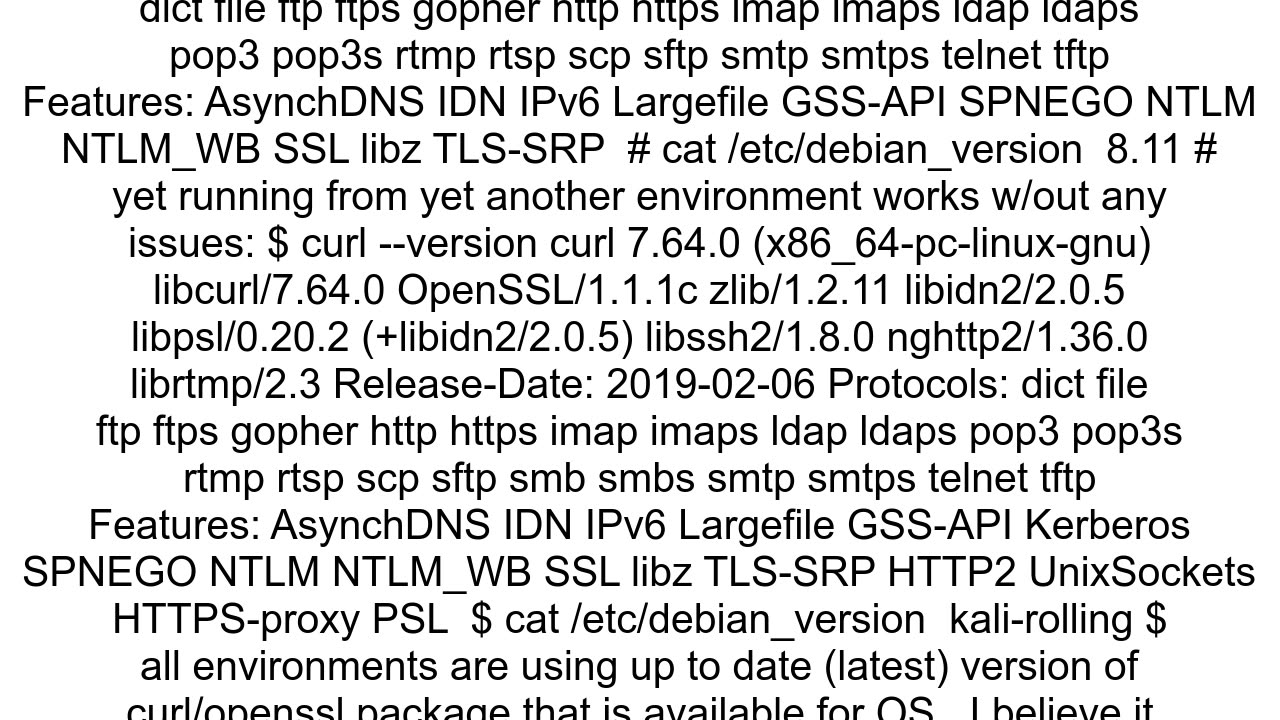 curl 35 error1407742ESSL routinesSSL23_GET_SERVER_HELLOtlsv1 alert protocol version