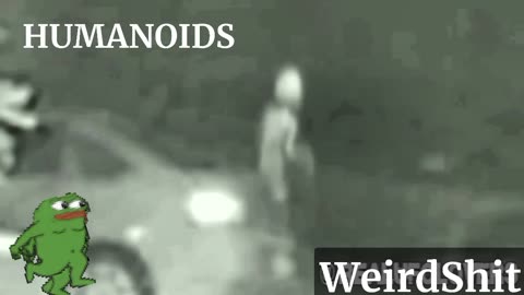 THIS HUMANOID CREATURE WAS CAPTURED BY A SURVEILLANCE CAMERA