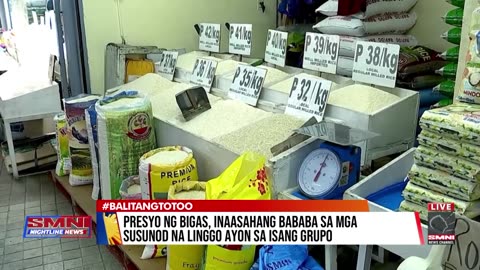 Presyo ng bigas, inaasahang bababa sa mga susunod na linggo ayon sa isang grupo