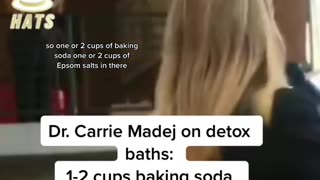 DR CARRIE MADEJ DETOX BATHS