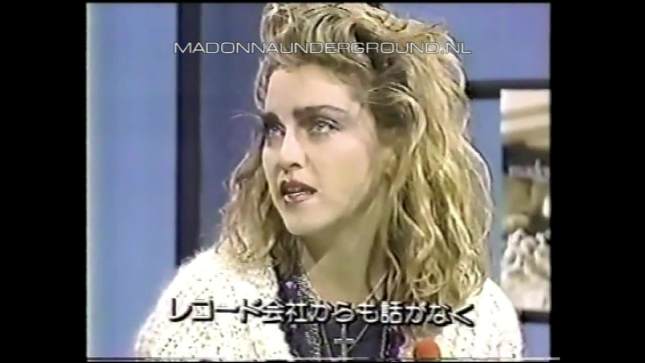 Madonna interview in Japan 1984