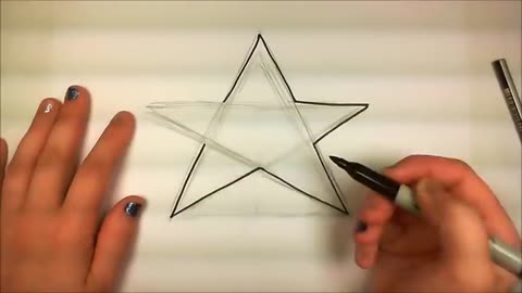 Learn How to Draw An Easy Star