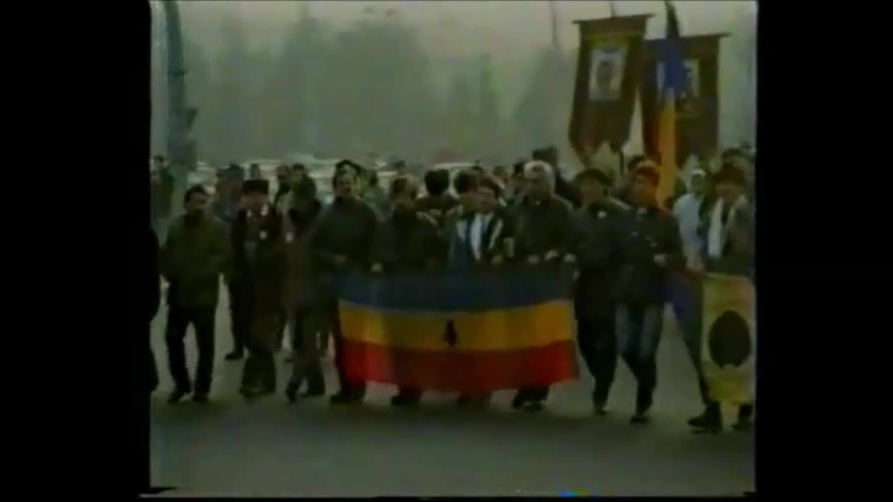 Manifestație anti-Iliescu, Timișoara, decembrie 1991