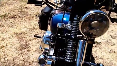 More of My 2016 883 Superlow with Springer front end
