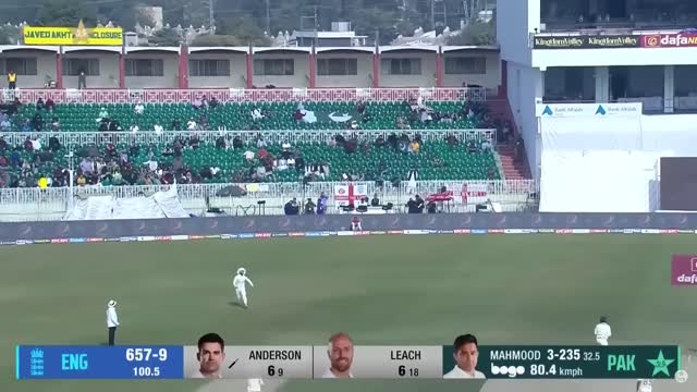 England Fall Of Wickets Pakistan vs England 1st Test Day 2 PCB MY2T