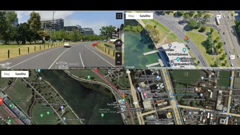 F1 circuit Albert Park Melbourne Australia 2023