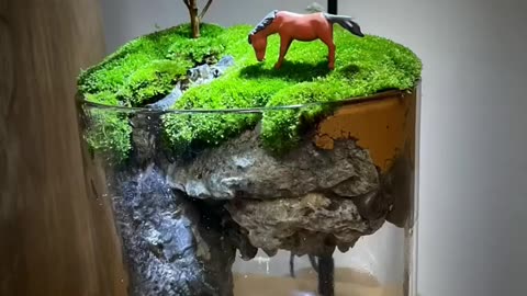 How to make a Futuristic Nature in Glass?