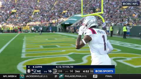 Patriots score after missed delay of game penalty(1)