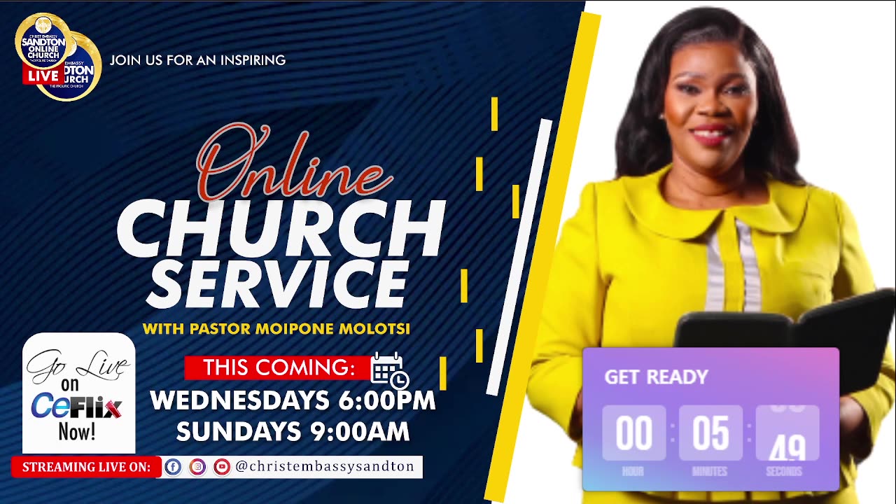 MID-WEEK SERVICE WITH PASTOR MOIPONE MOLOTSI