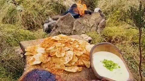 fish recipe # menwiththepot # foodporn # asmr # fyp # foryou # nature # forest