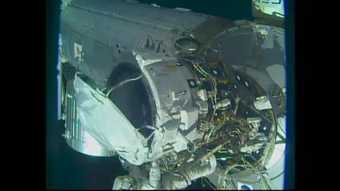 American Astronauts Install New Docking Port for U S Commercial Crew Vehicles