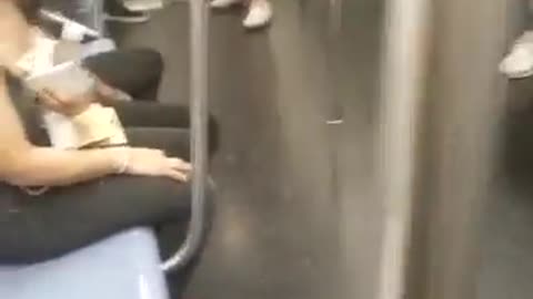 Woman Is Harassed And Assaulted in NYC Subway And No one Steps In To Help In A Car Full Of People